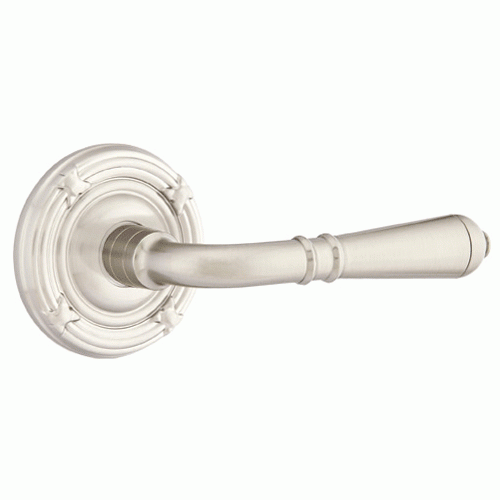 EMTEK Emtek Solid Brass Turino Lever With Ribbon & Reed Rosette (Many Finishes Available)