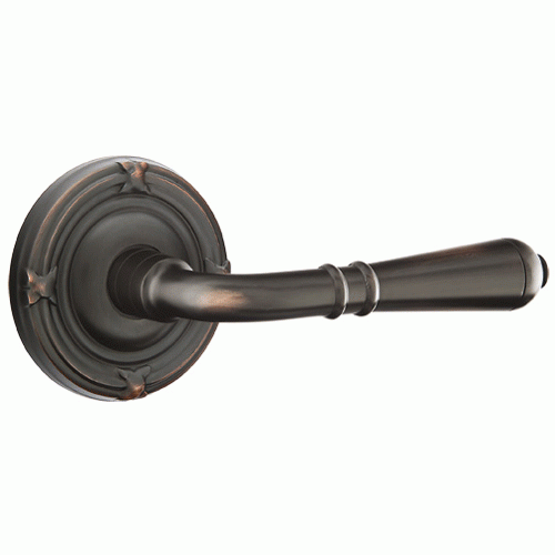 EMTEK Emtek Solid Brass Turino Lever With Ribbon & Reed Rosette (Many Finishes Available)