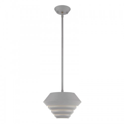 1 Light Nordic Gray Single Pendant Livex