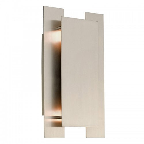 2 Light Brushed Nickel ADA Wall Sconce Livex