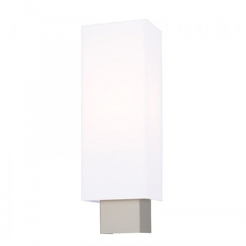 1 Light Brushed Nickel ADA Wall Sconce Livex