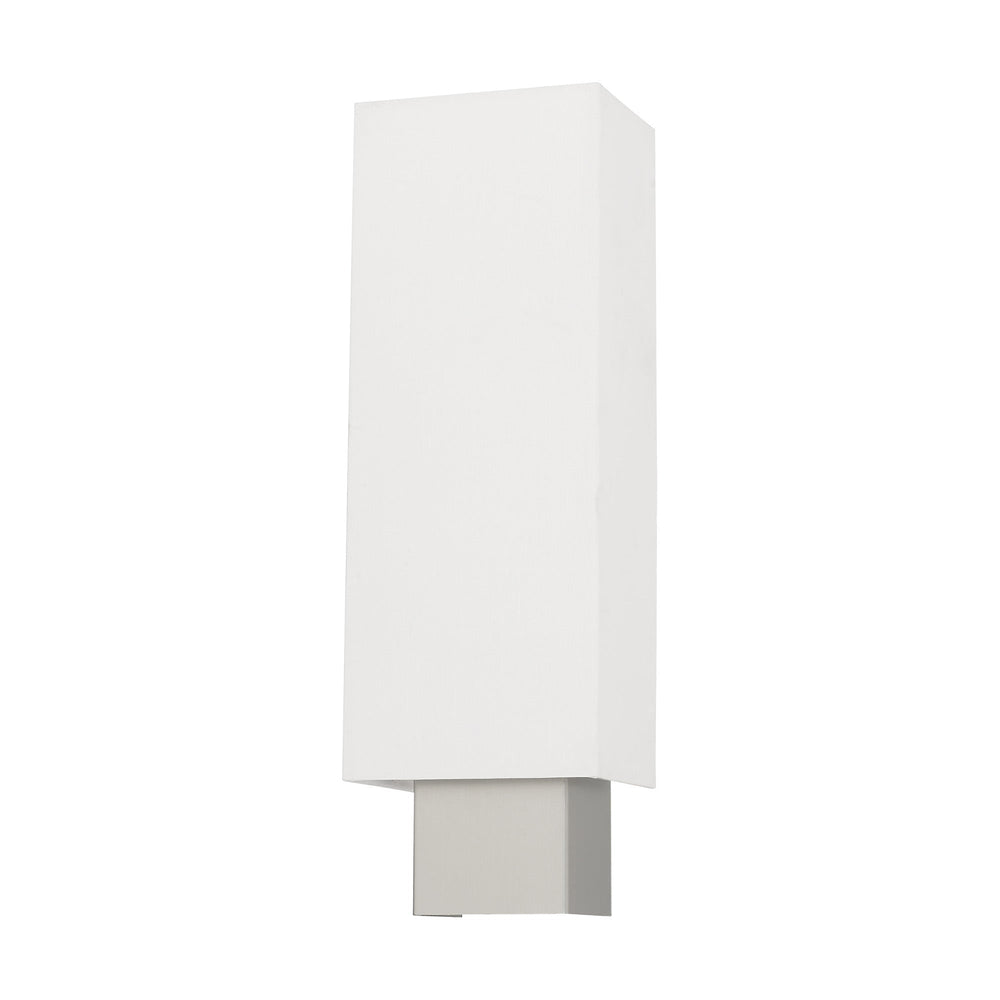 1 Light Brushed Nickel ADA Wall Sconce Livex