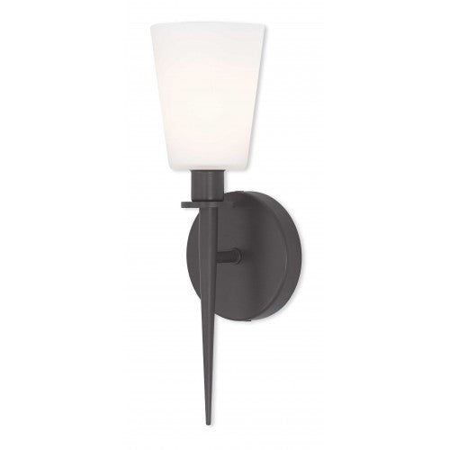 1 Light Bronze ADA Wall Sconce Livex