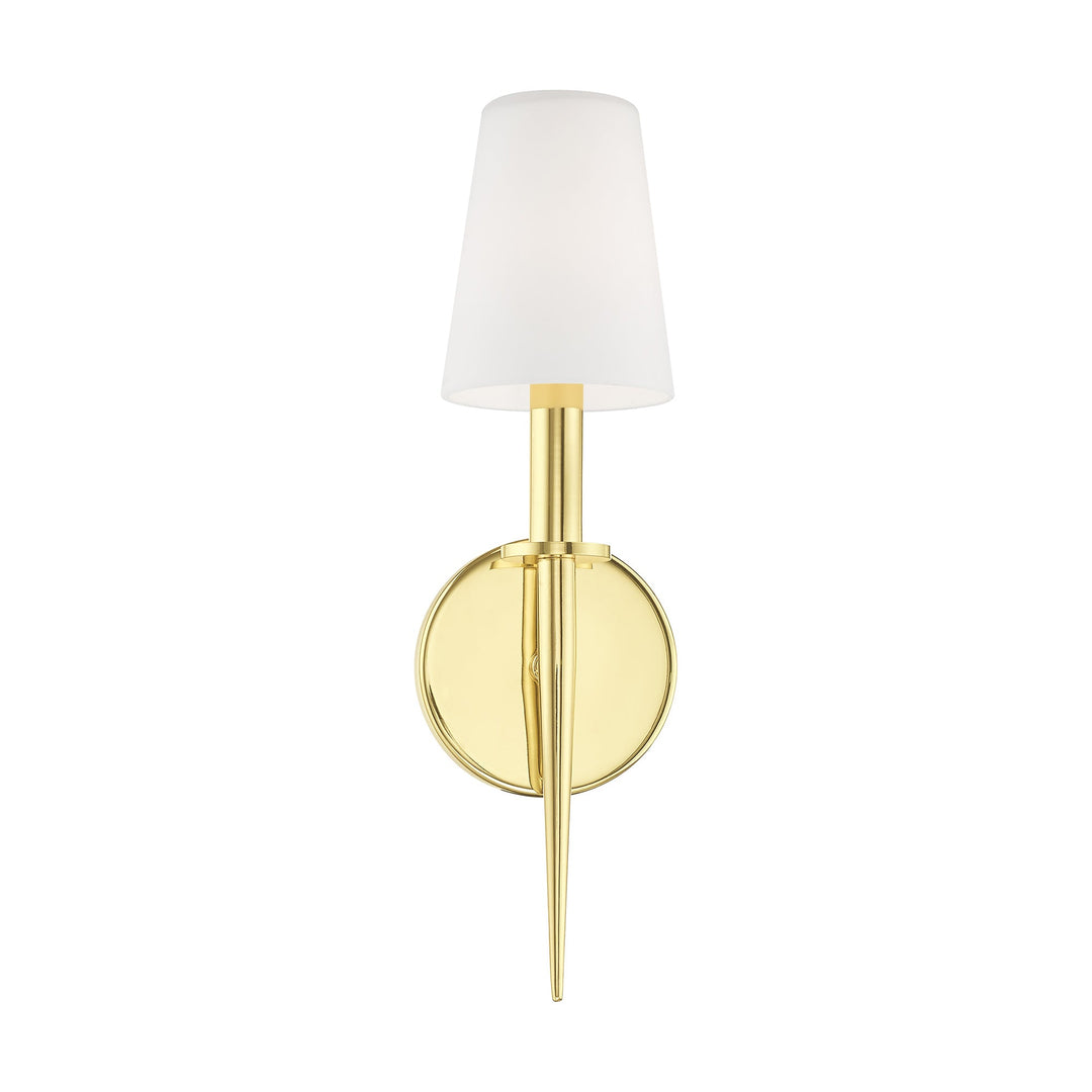 1 Light Polished Brass ADA Wall Sconce Livex