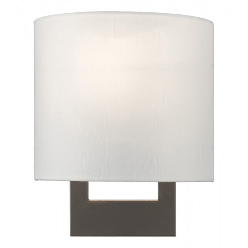 1 Light Bronze Petite ADA Sconce Livex