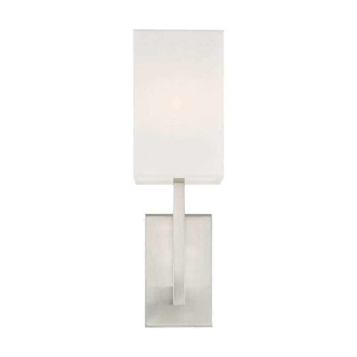 1 Light Brushed Nickel ADA Wall Sconce Livex