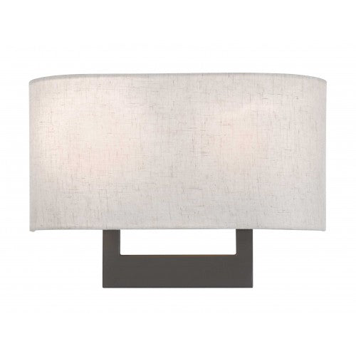 2 Light Bronze ADA Wall Sconce Livex