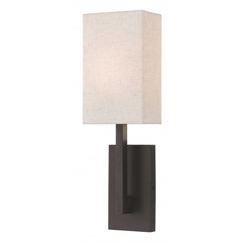 1 Light Bronze ADA Wall Sconce Livex