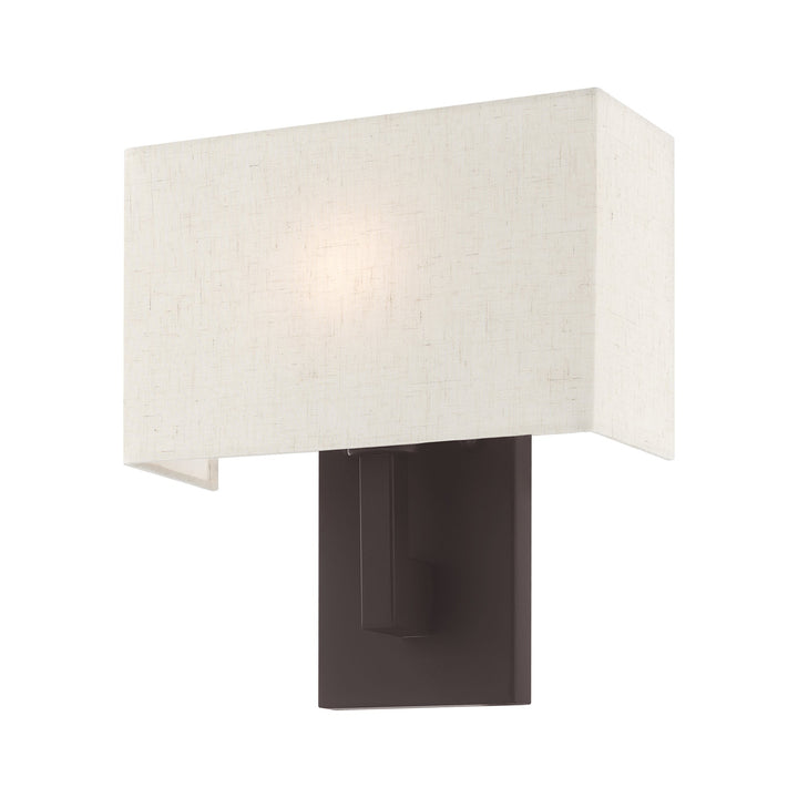 1 Light Bronze ADA Wall Sconce Livex