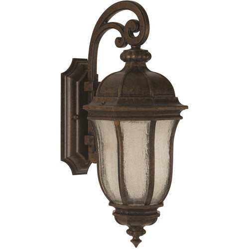 CRAFTMADE Harper 2 Light Medium Outdoor Wall Lantern in Peruvian Bronze Outdoor