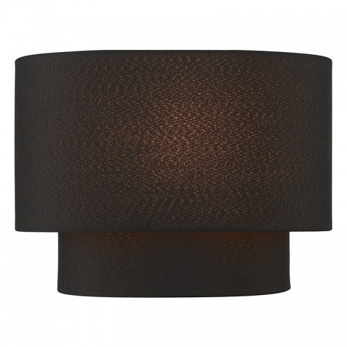 1 Light Black ADA Sconce Livex