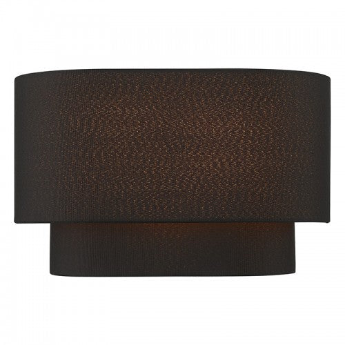 2 Light Black ADA Sconce Livex