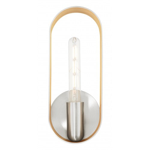 1 Light Brushed Nickel ADA Single Sconce Livex