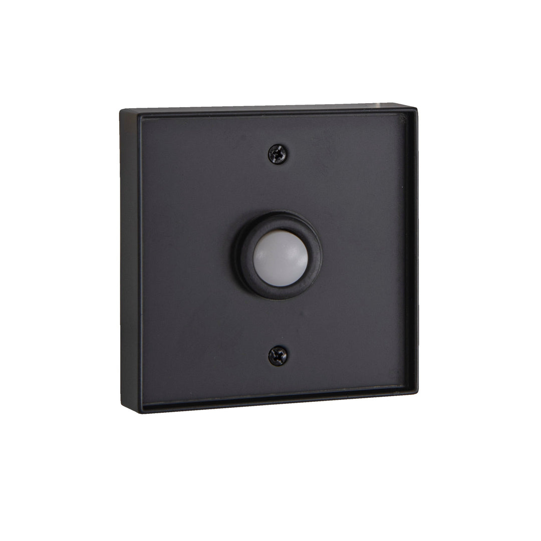 CRAFTMADE Recessed Mount LED Lighted Push Button in Black