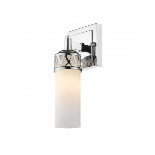 1 Light Polished Chrome Bath Livex