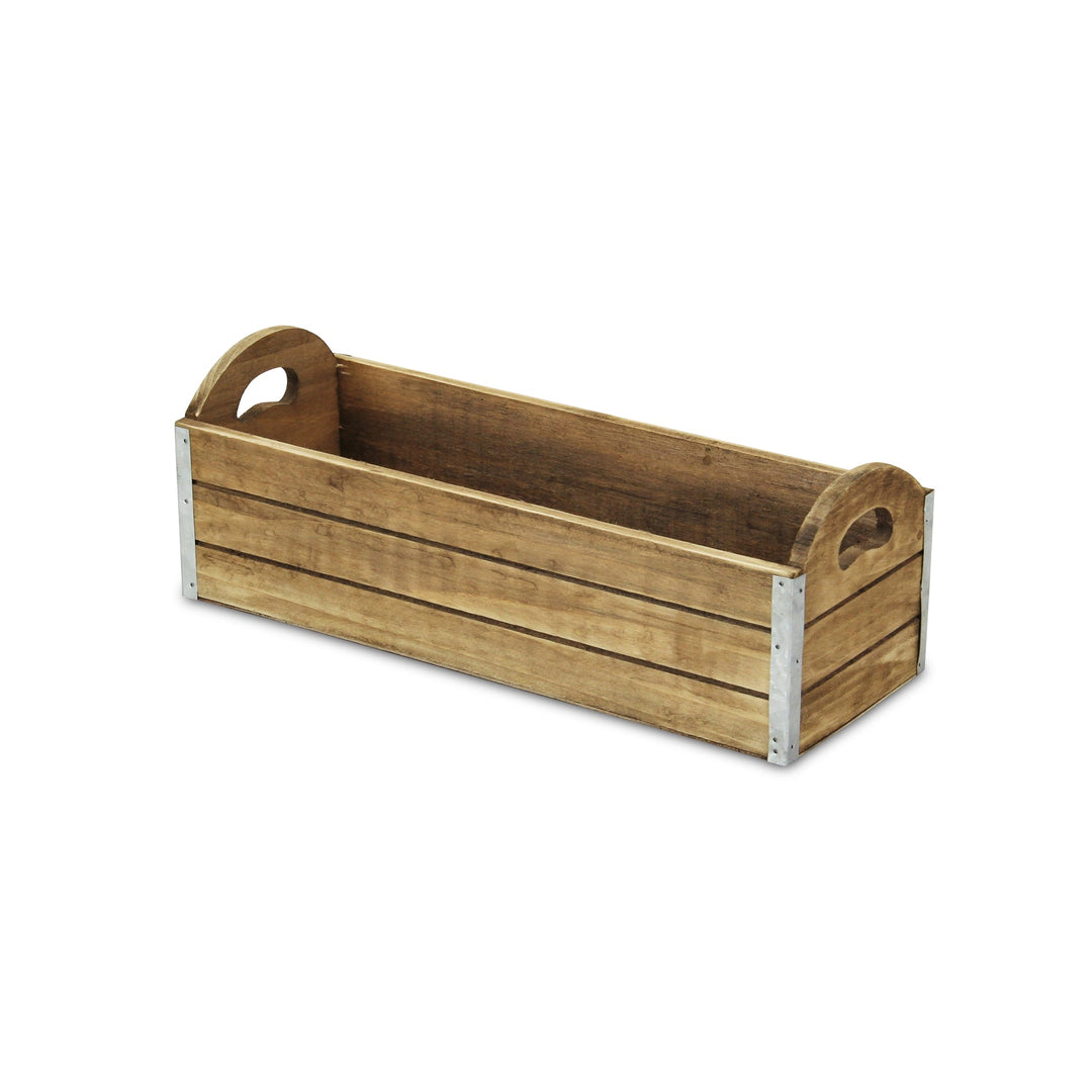 CHEUNGS Caelum Handled Wood Planter