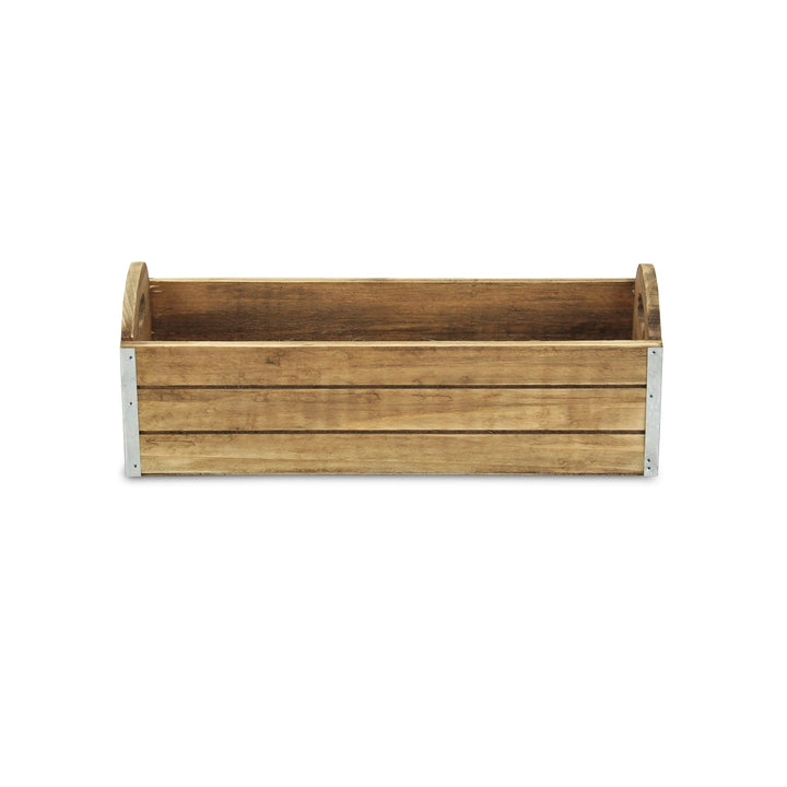 CHEUNGS Caelum Handled Wood Planter