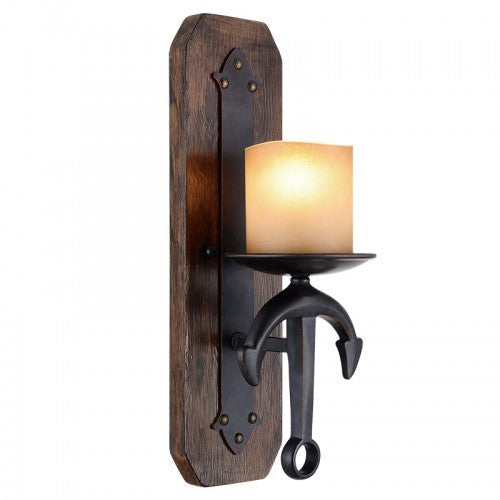 1 Light Olde Bronze Wall Sconce Livex