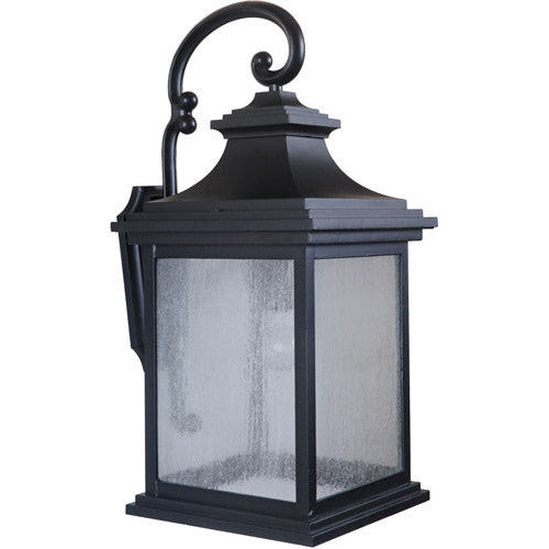 CRAFTMADE Gentry 1 Light Large Outdoor Wall Lantern in Midnight