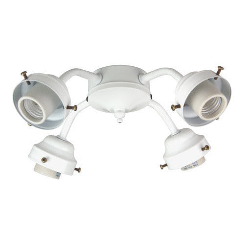 CRAFTMADE Universal 4 Light Fitter in White