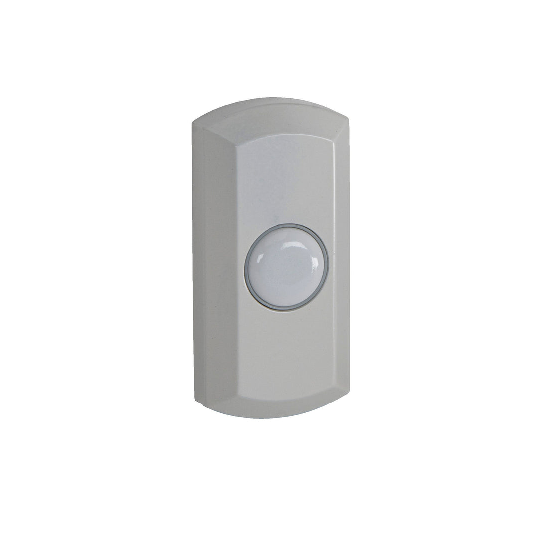 CRAFTMADE Surface Mount LED Lighted Push Button in White