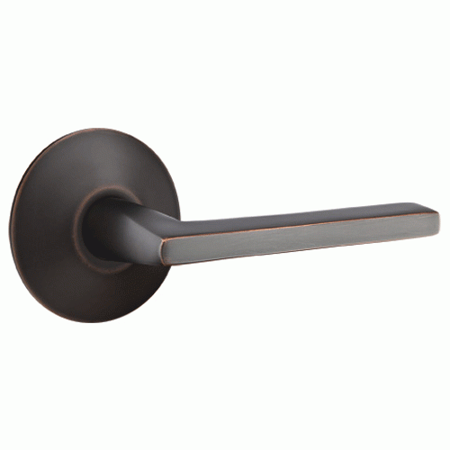 EMTEK Emtek Solid Brass Helios Lever With Modern Rosette (Several Finishes)