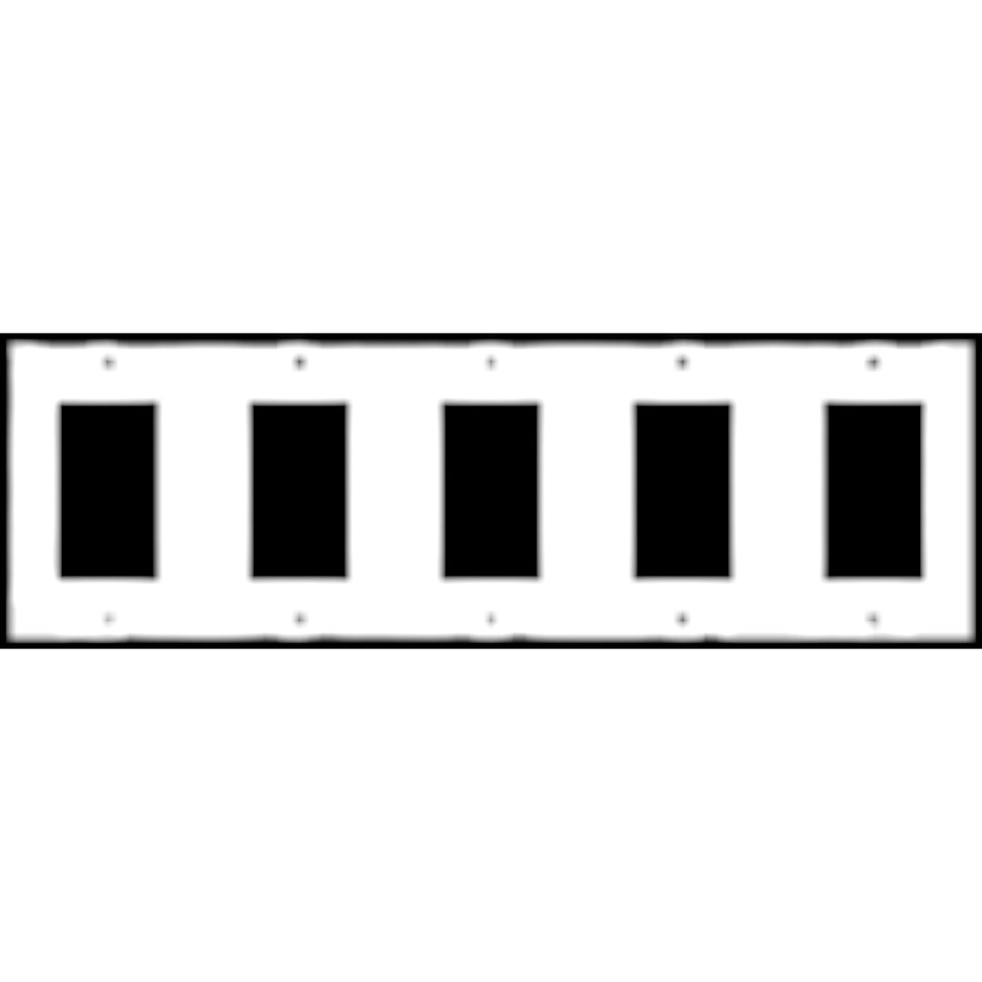 Bamboo Style Wall Plate (Oil Rubbed Bronze Finish)