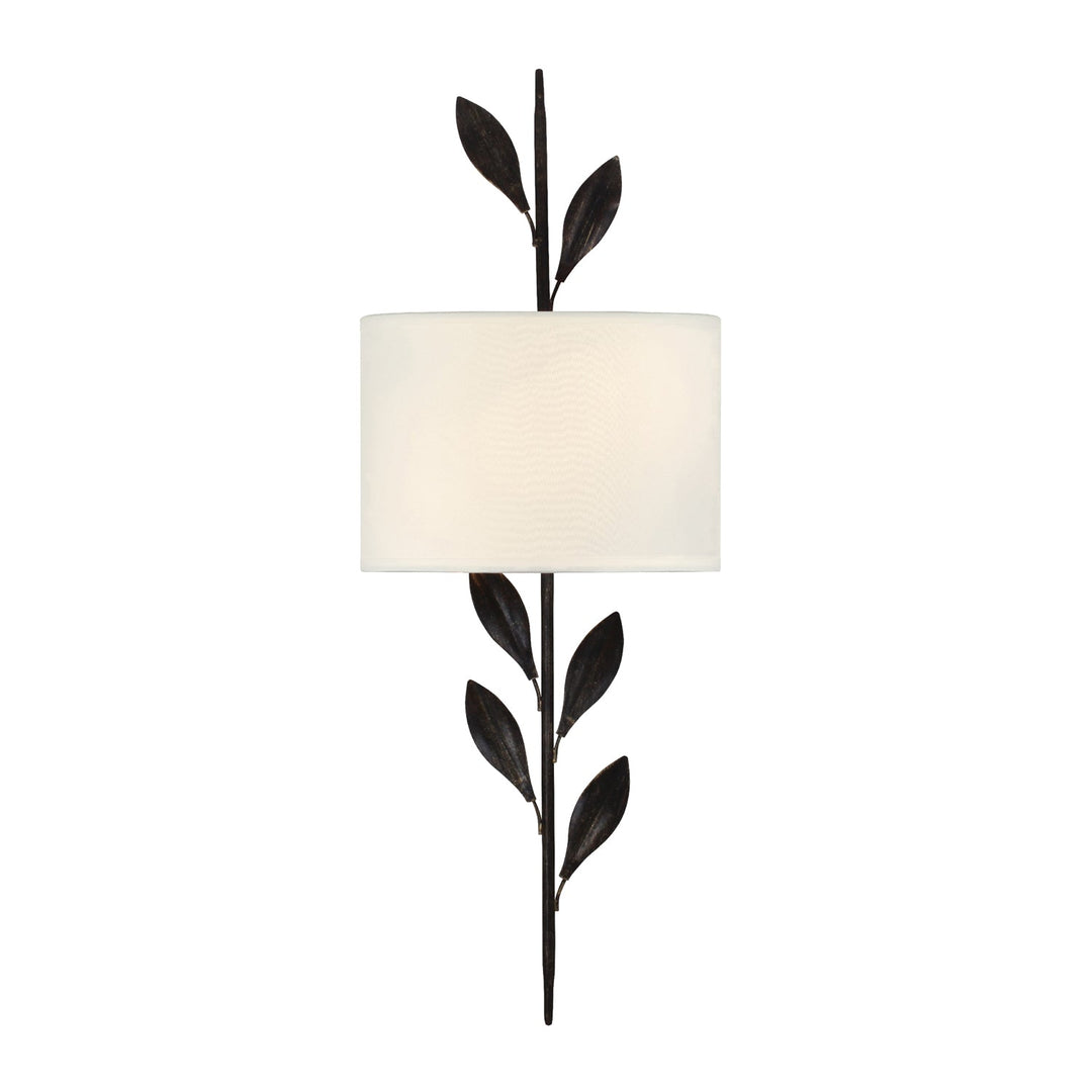 Broche 2 Light English Bronze Sconce Crystorama