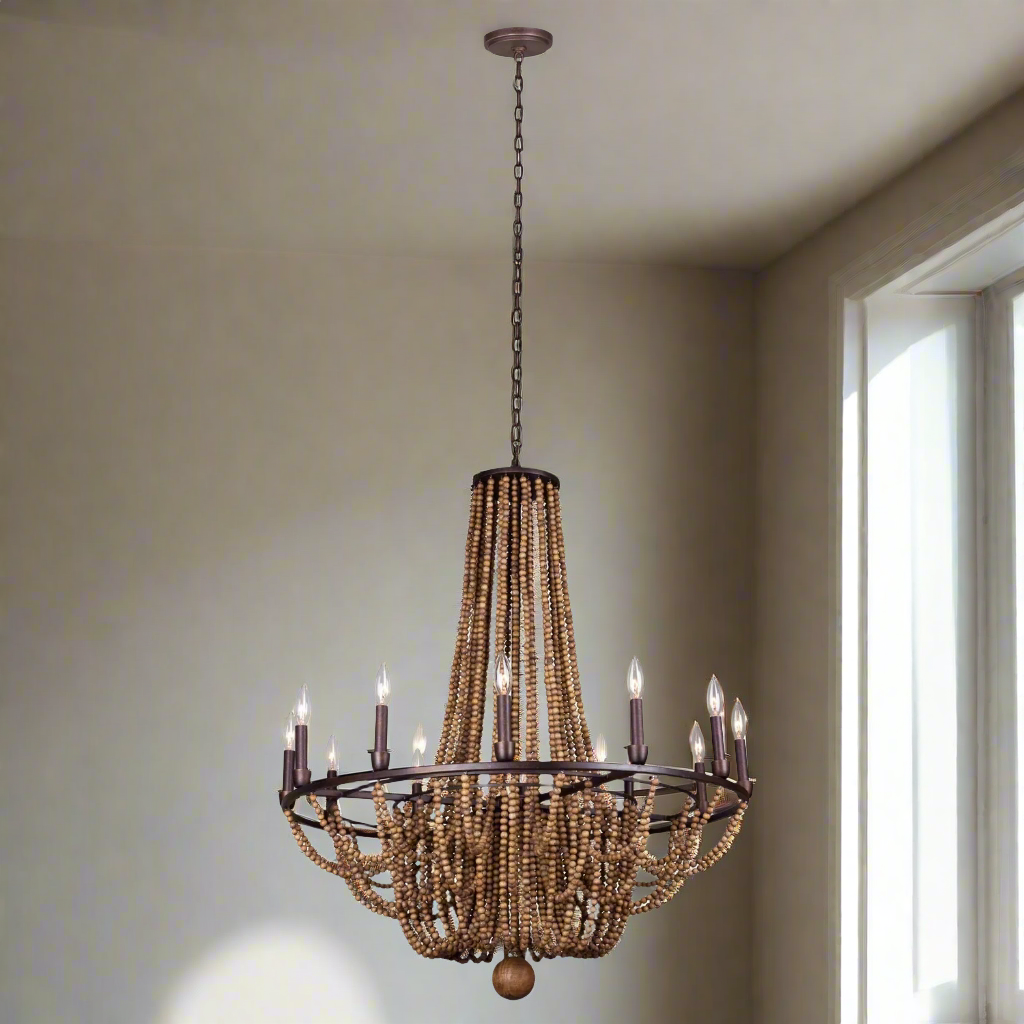 Beechwood 12 Light Chandelier Kalco