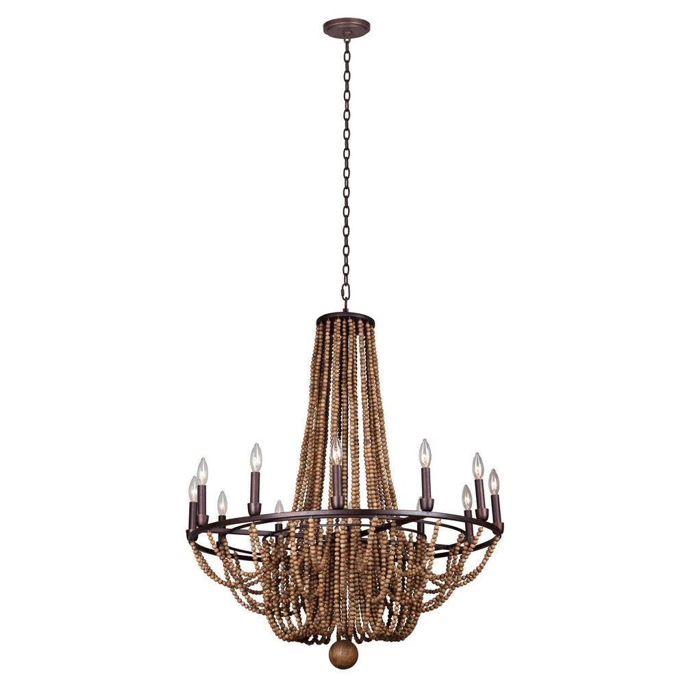 Kalco Beechwood 12 Light Chandelier