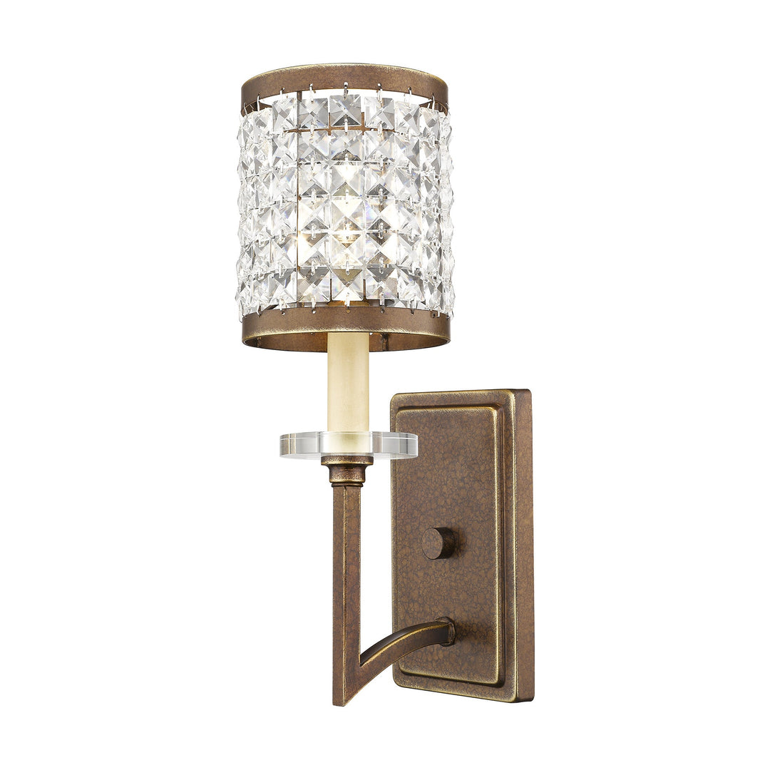 1 Light Palaciall Bronze Wall Sconce Livex