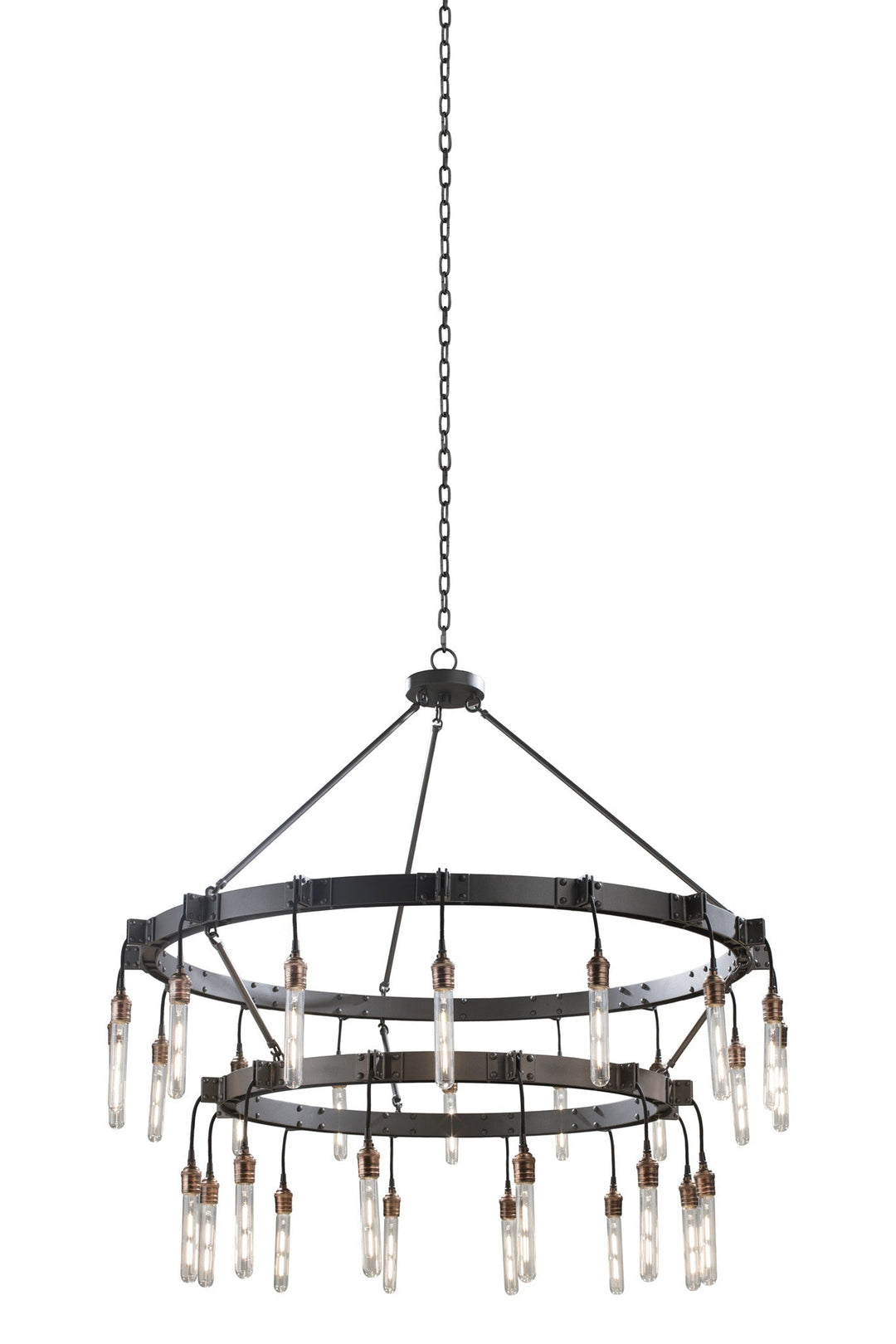 Kalco Stuyvesant 12+16 Light 2 Tier Chandelier