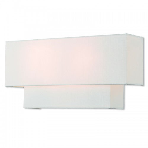 2 Light Brushed Nickel ADA Wall Sconce Livex