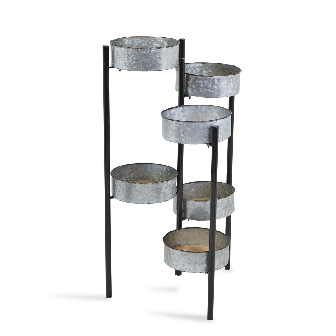 CHEUNGS Carina 6 Pot Metal Folding Plant Stand