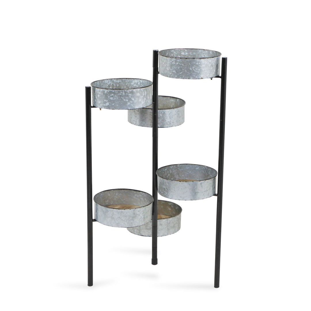 CHEUNGS Carina 6 Pot Metal Folding Plant Stand