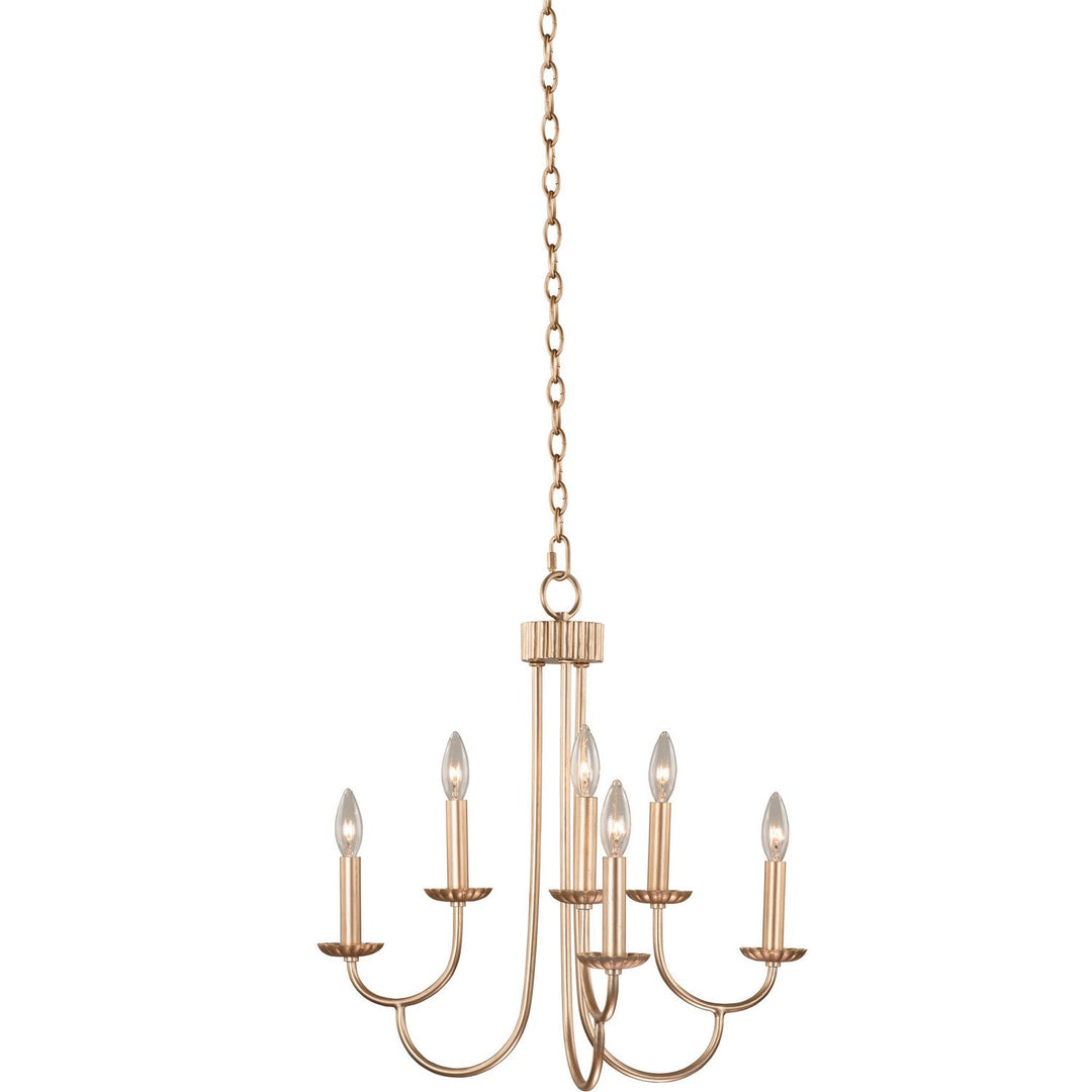 Kiera (3 + 3) Light 2 Tier Chandelier Kalco