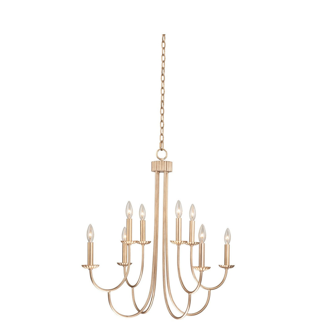 Kiera (4 + 4) Light 2 Tier Chandelier Kalco