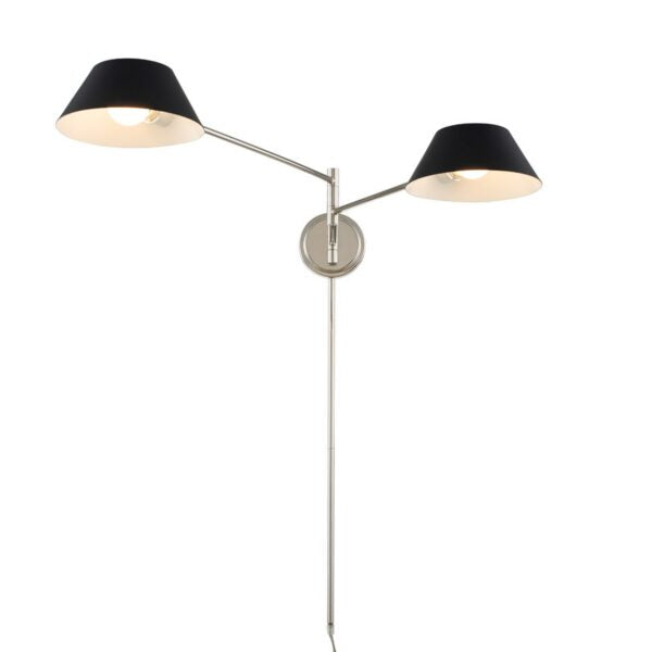 Kalco Bruno 2 Light Wall Lamp