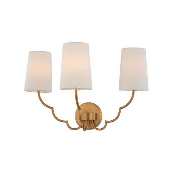 Kalco Sophia 3 Light Wall Sconce