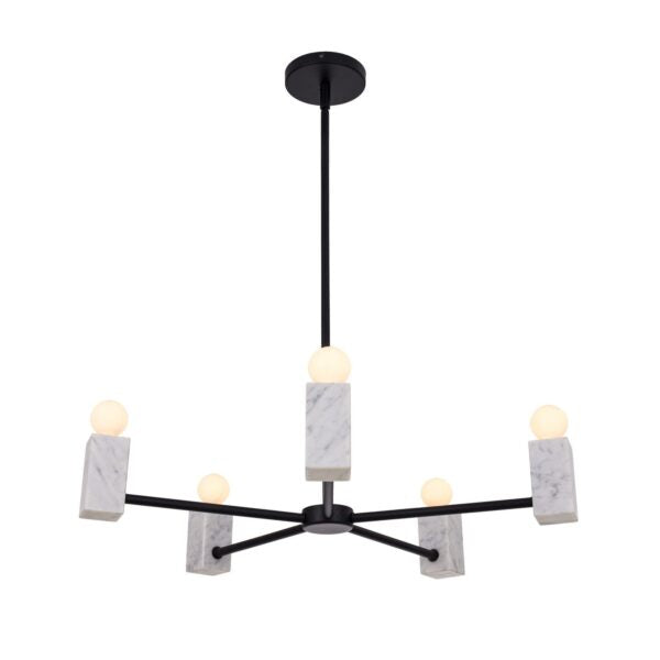 Kalco Quadra 5 Lt Pendant