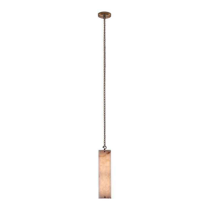 Kalco Vertical Single Drop LED Pendant