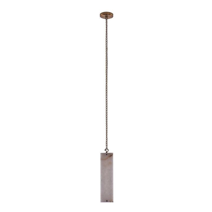 Vertical Single Drop LED Pendant