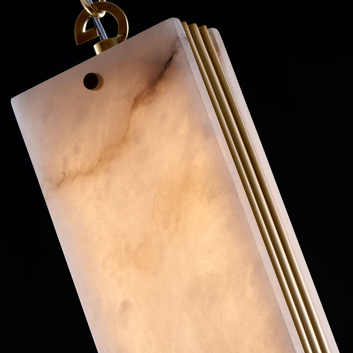 Kalco Vertical Single Drop LED Pendant