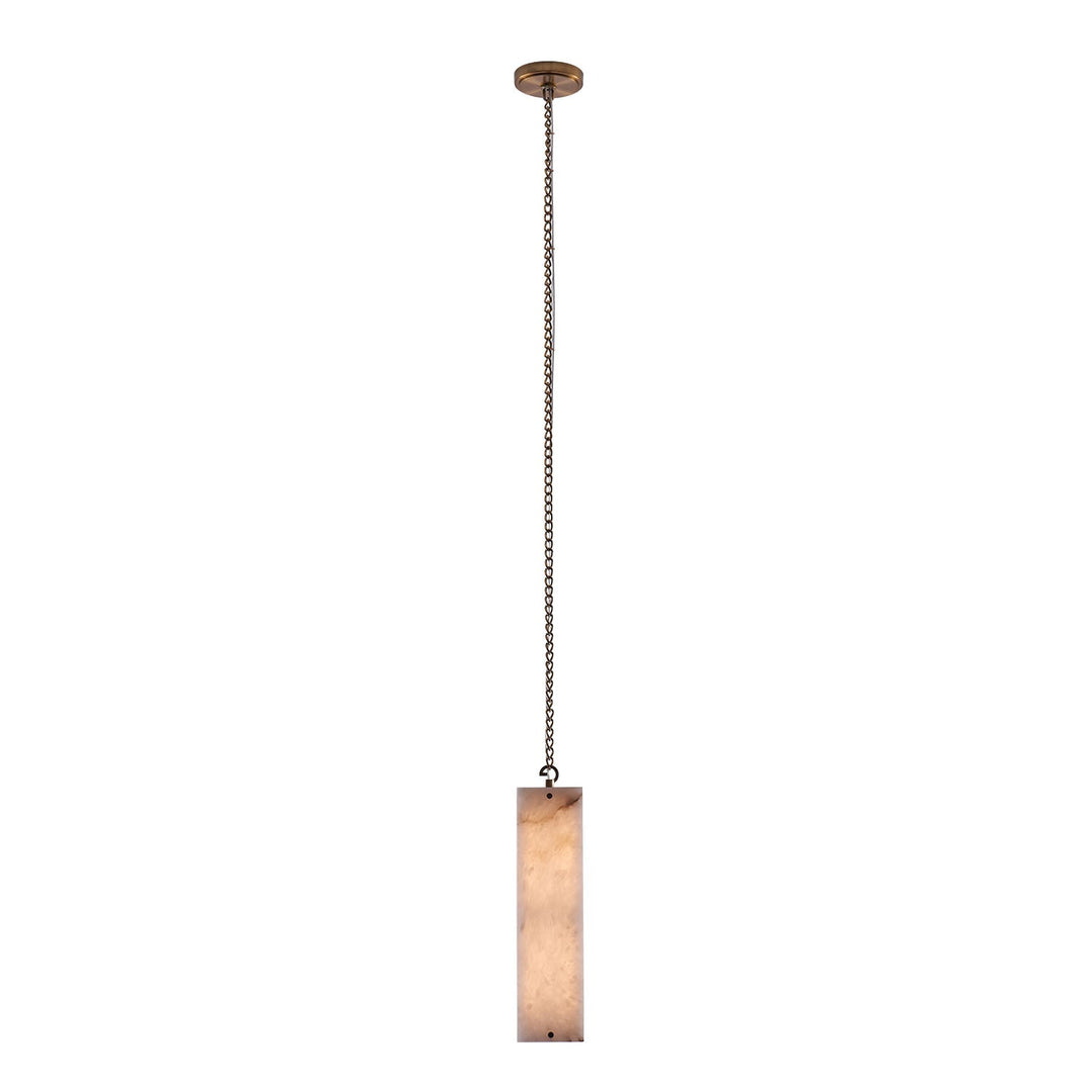 Vertical Single Drop LED Pendant