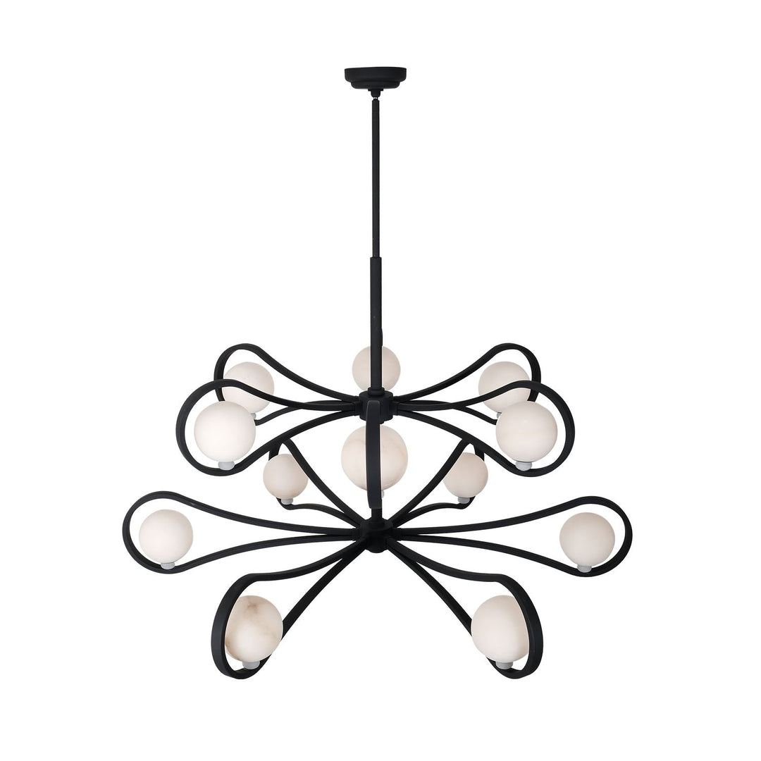 Elliptical 2 Tier LED Pendant