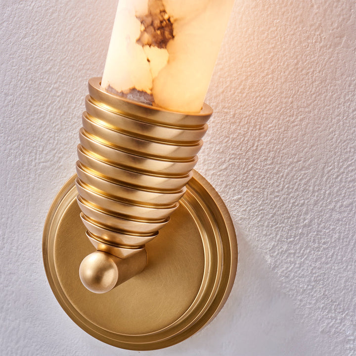 Gypsum LED Wall Sconce