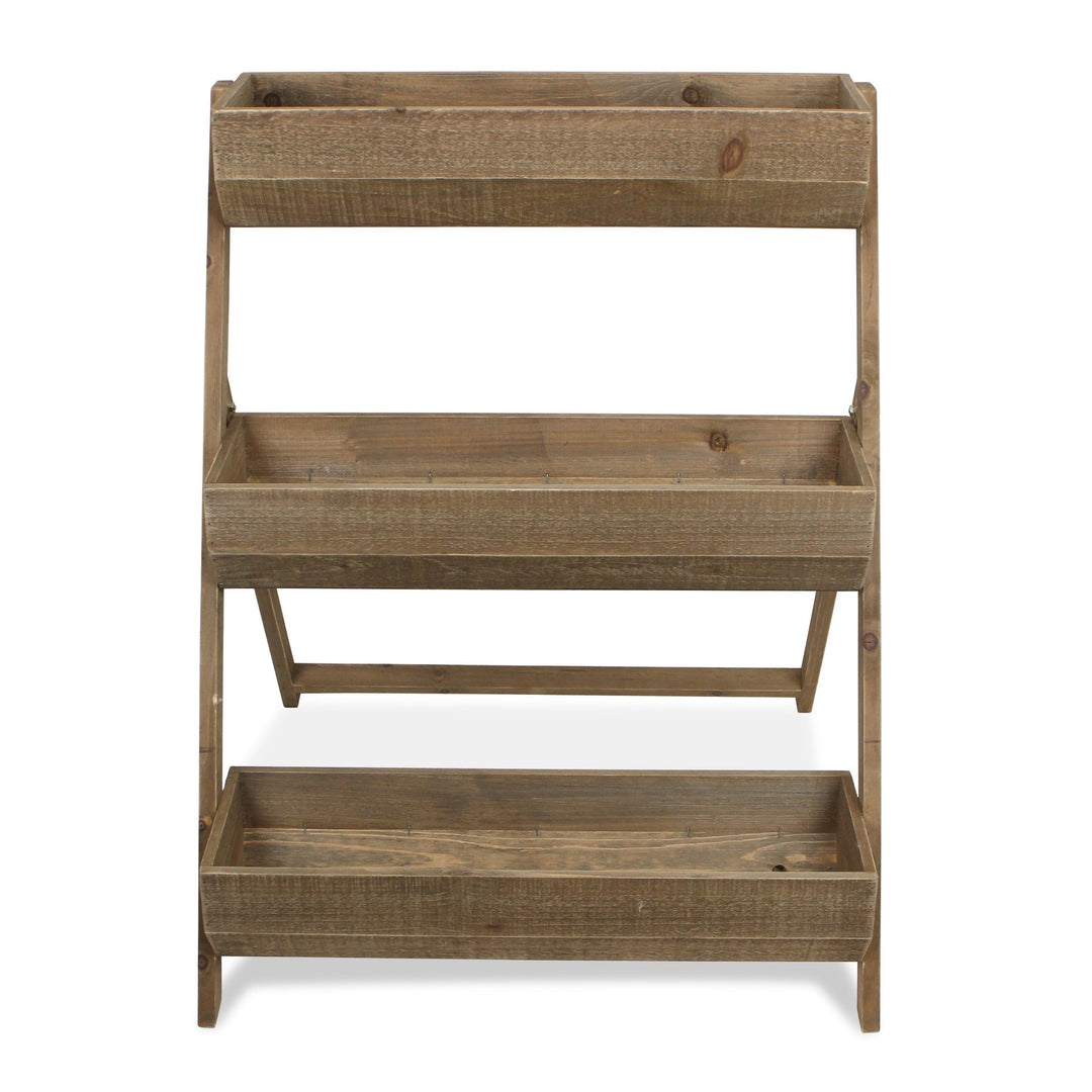 CHEUNGS Fenwick 3 Tier Wooden Storage Planter