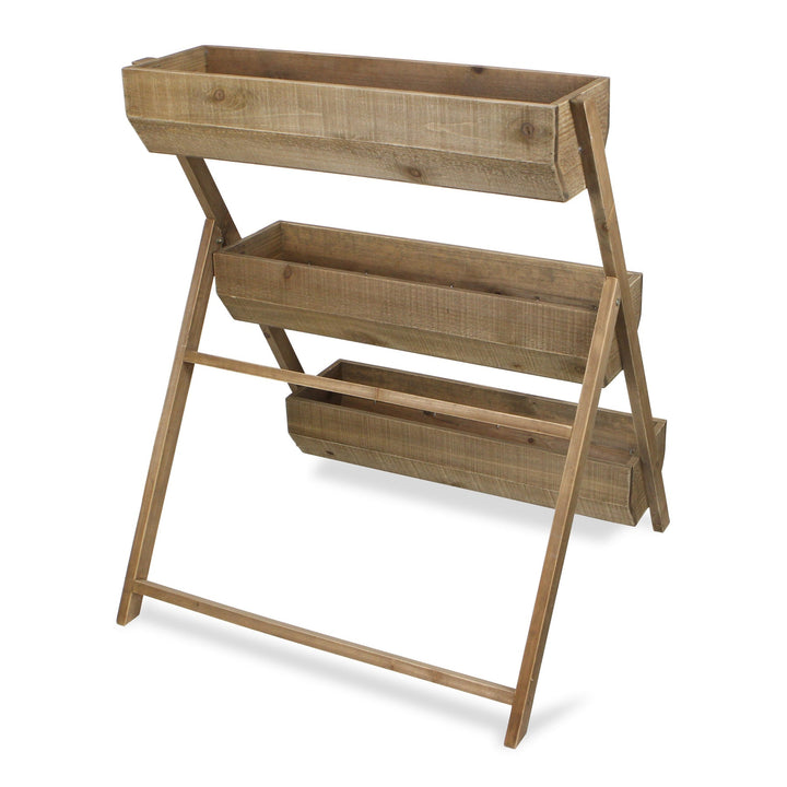 CHEUNGS Fenwick 3 Tier Wooden Storage Planter