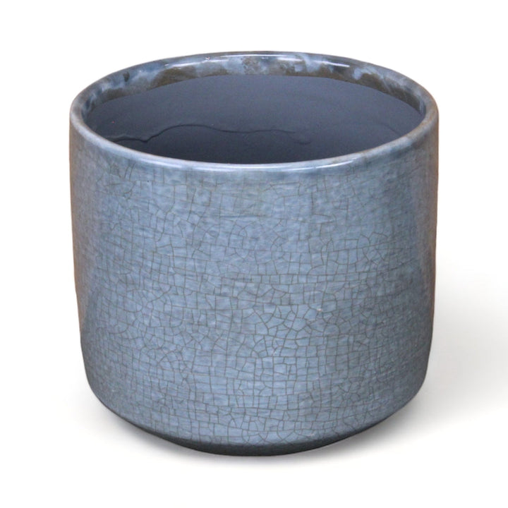 CHEUNGS Lavina Mosaic Pattern Gray Ceramic Pot - X-Large