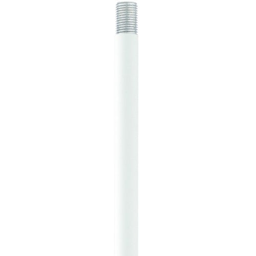 Textured White 12" Length Rod Extension Rod Livex